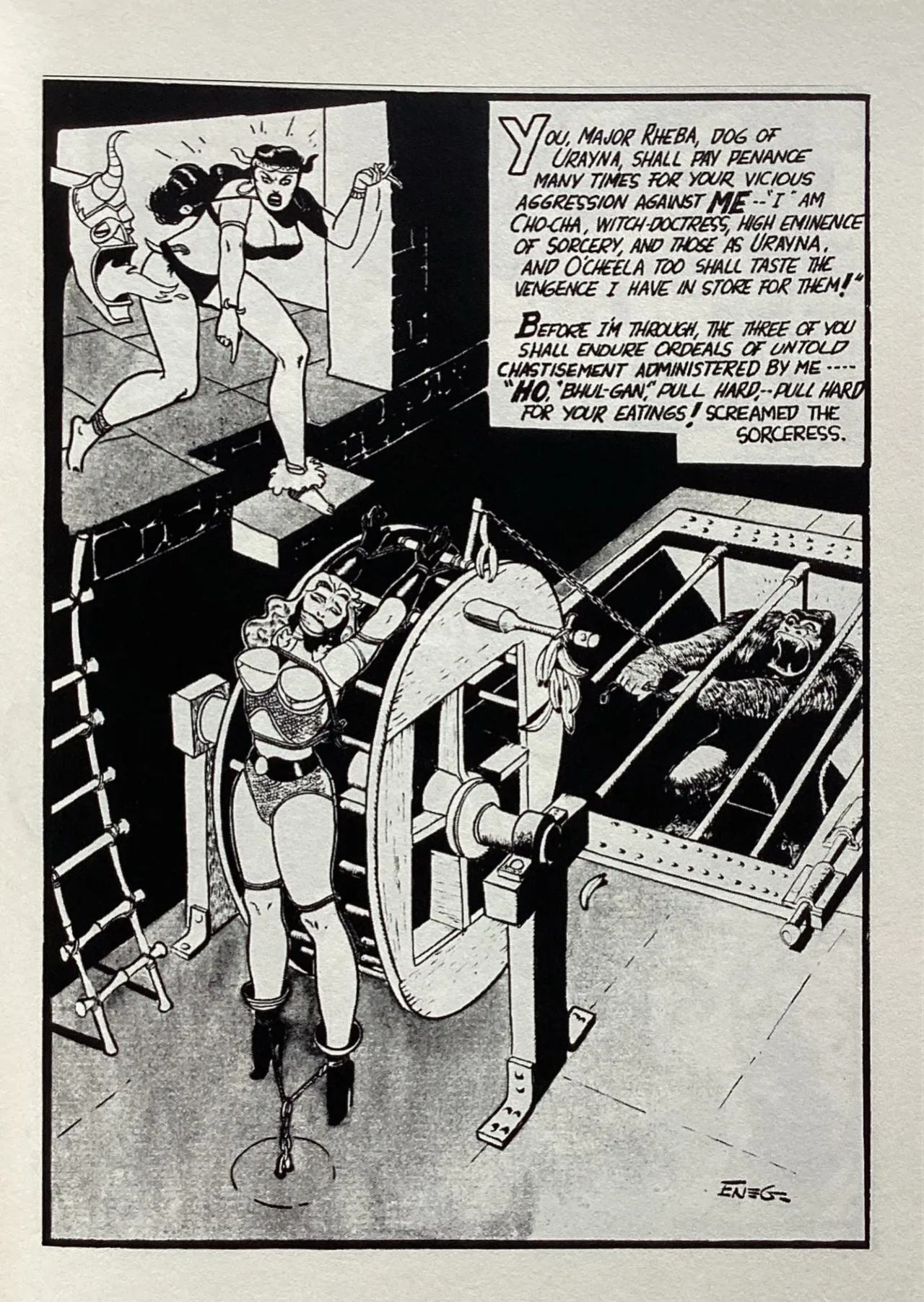 [Eneg] Brutal Punishment for Captive Girls