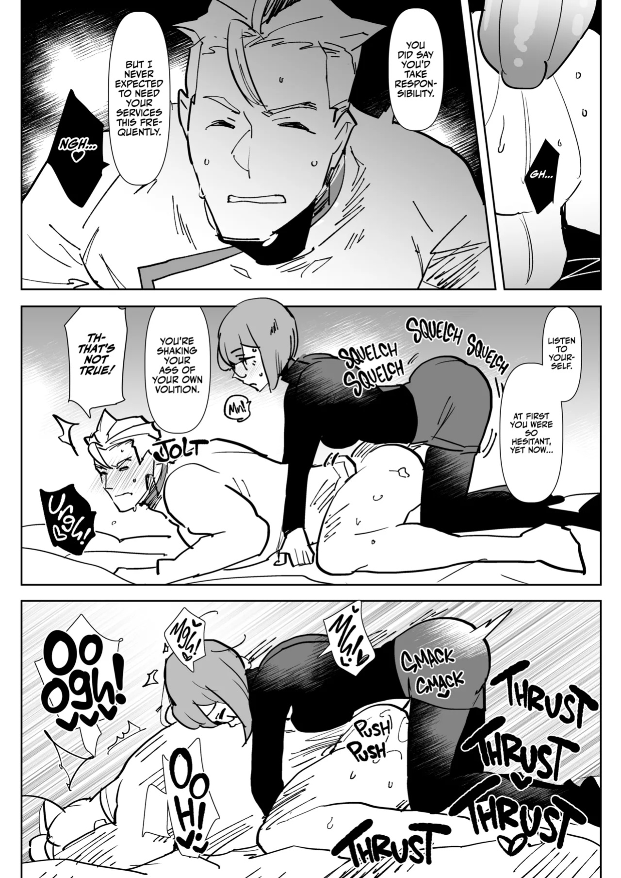 [Aimaitei (Aimaitei Umami)] Futanari x Otoko no Hon | Futa Extinguisher (Promare)