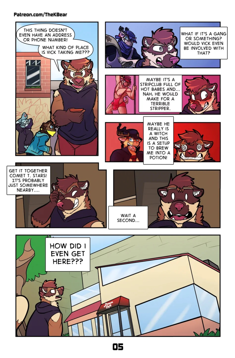 [TheKinkyBear] Dream Café Remastered [Eng]