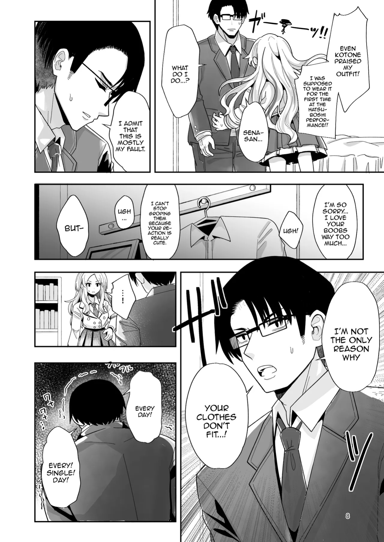 [tAnaue (Tanakala)] Kou natta no mo Anata no Sei nano yo? Senpai | It's Your Fault I'm Like This Senpai (Gakuen IDOLM@STER)
