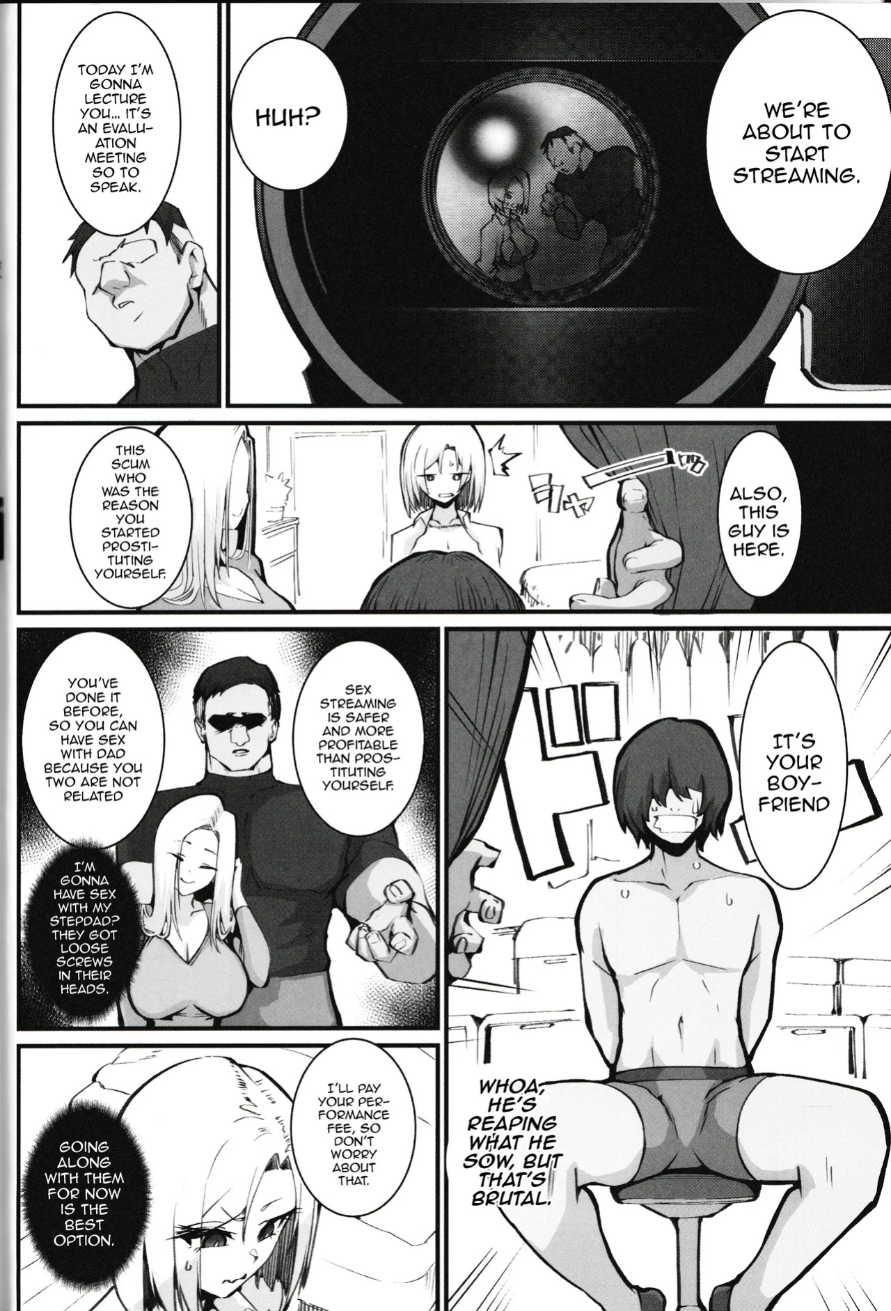 [Armadillo (Renji, Daiji)] Gal Oyako No Egui Kasegikata | A Gyaru Mother and Daughter's Unsavory Way to Earn Money