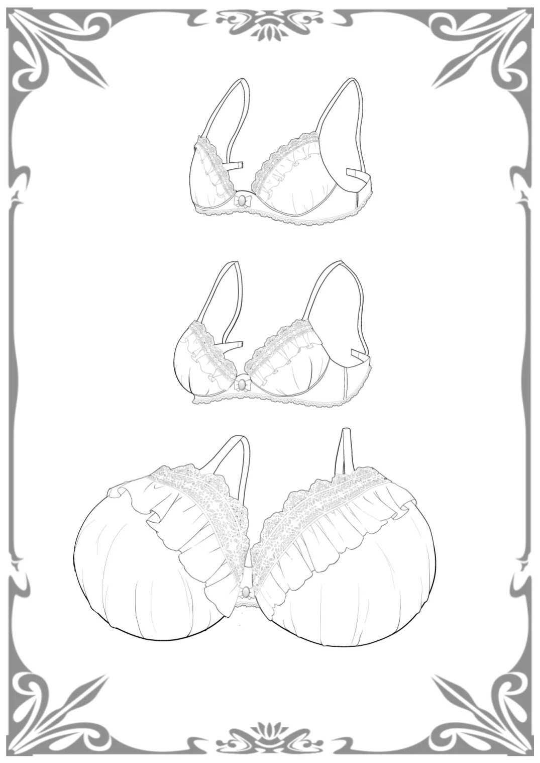 The Fate of a Noble Girl that Buys a "Bust-Up" Bra. [bewbs666]