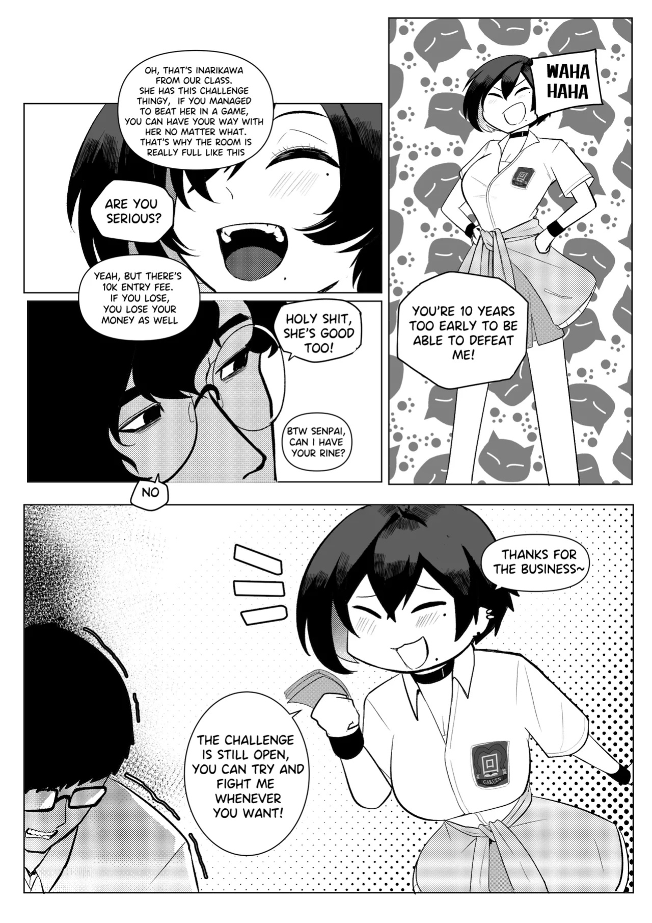 Erika Won't Back Down [Chapter 1]