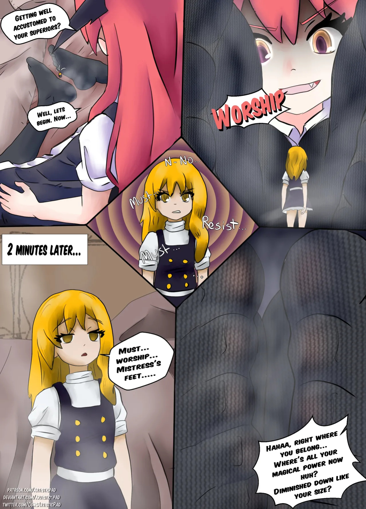 [Artistic-Pad] Touhou (Chapters 1 to 5)