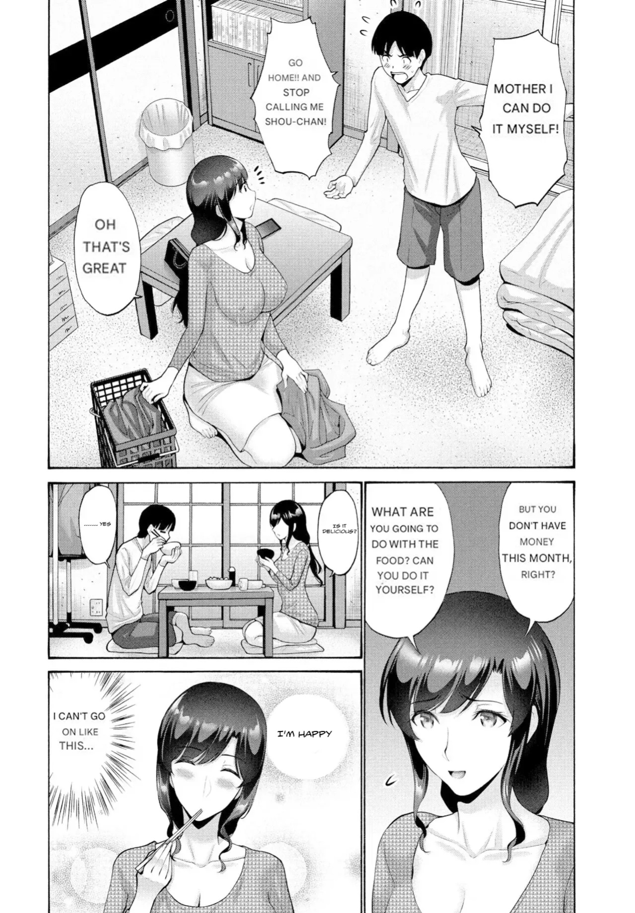 [Nishikawa Kou] Okaa-san ga Kobanare Shite Kurenakute Komaru 1-2 [MTL]