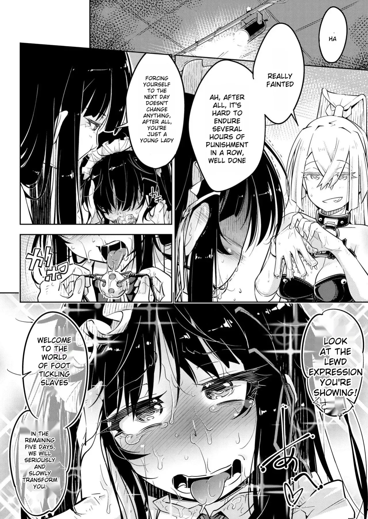 [Muriyari Egao(Yakuta)] The young ladie's foot tickling hell