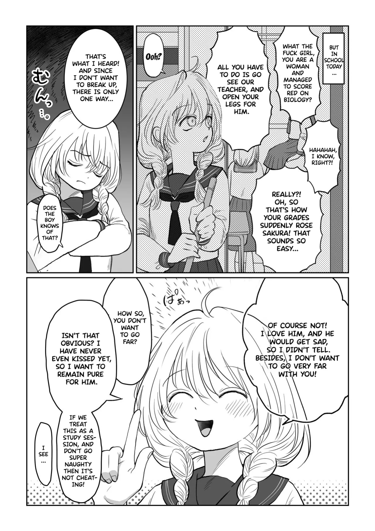 [Original Rewrite] [Nanahara Mitsuru] Ojisan ga Muchikko ni Ecchi na Koto o Oshieru Hanashi Joukan An Old Man Teaching An Ignorant Girl All About Sex - First Part [Forbidden Eden]