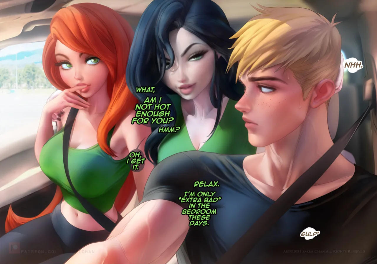 [Sakimichan] Distracted Girlfriend (Kim Possible)