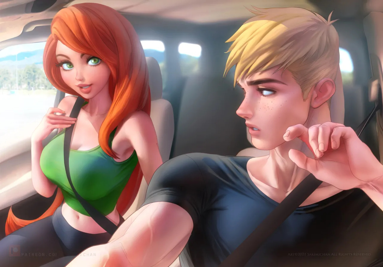 [Sakimichan] Distracted Girlfriend (Kim Possible)