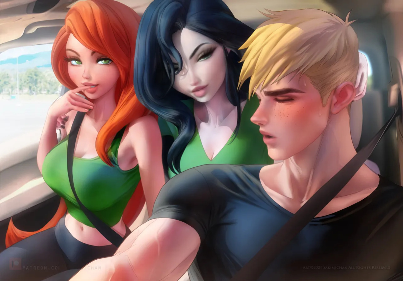 [Sakimichan] Distracted Girlfriend (Kim Possible)