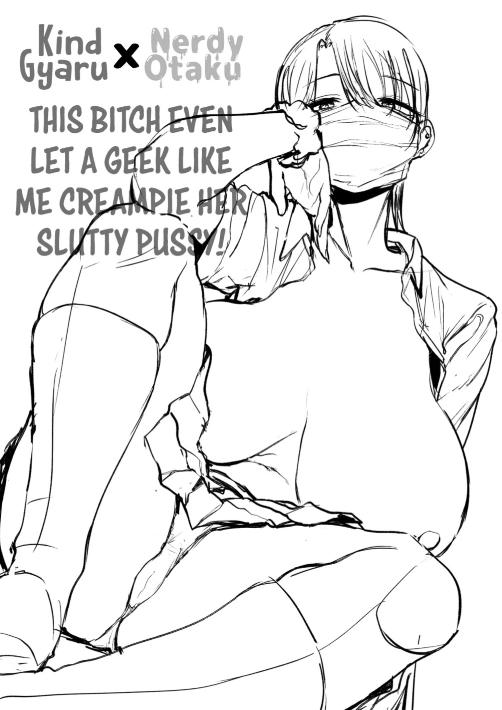 [Hanekkaeri (Ricochet)] Otaku no Boku ni mo Nakadashi Sasete Kureru Yasashii Yariman Bitch Gal | Kind Gyaru x Nerdy Otaku: This Bitch Even Let a Geek Like Me Creampie Her Slutty Pussy! [head empty]