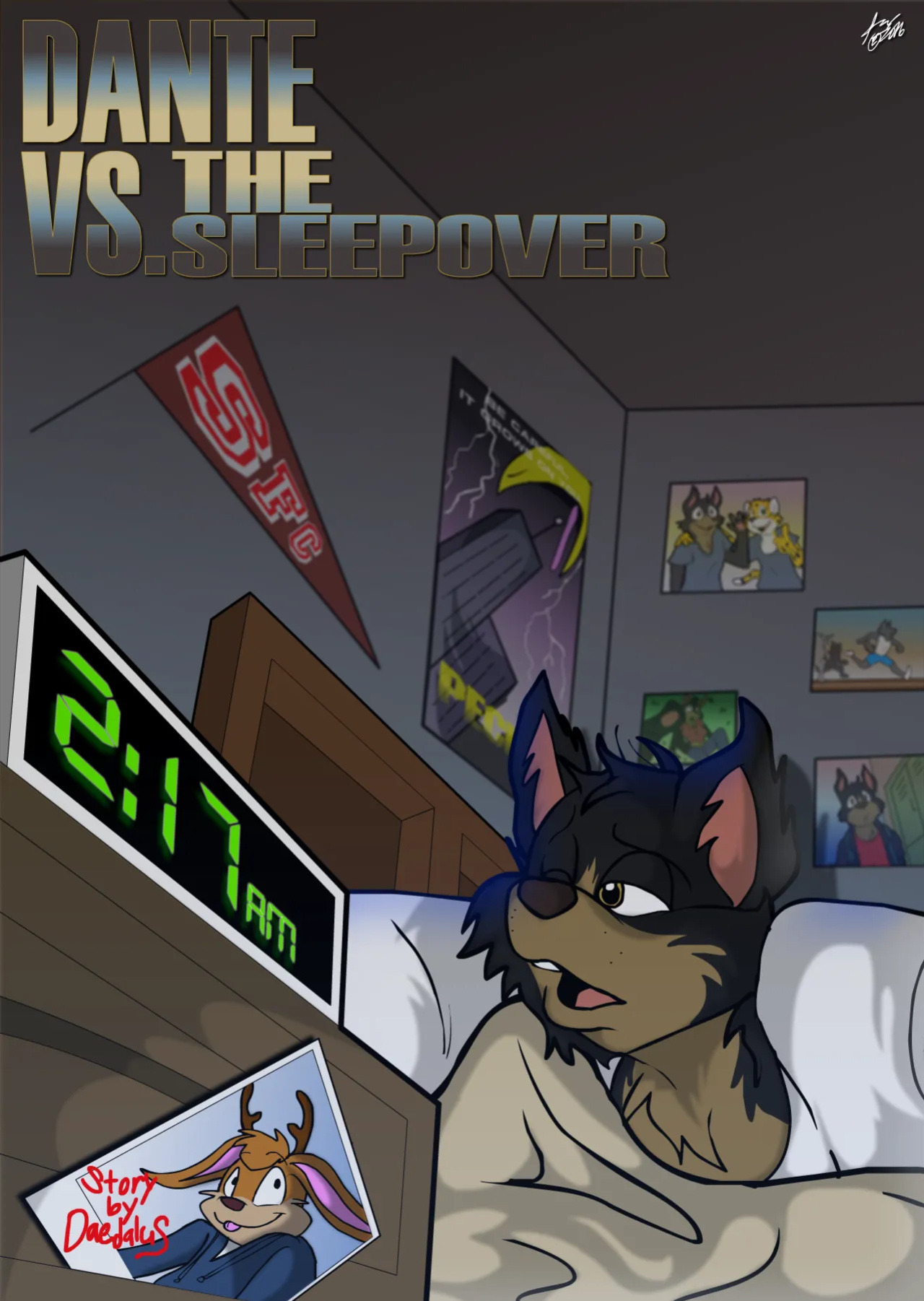 [CrazyassBeethoven (Ari-Dynamic)] Dante vs. The Sleepover