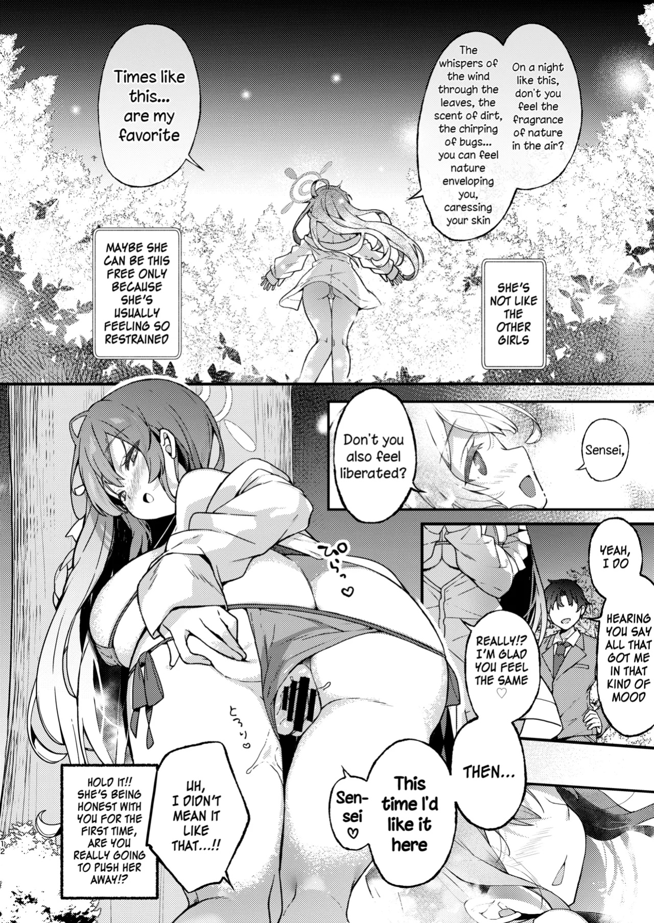 [mocha*2popcorn (Kibii Mocha)] Urawa Hanako no Ichiban Hazukashii Koto | Urawa Hanako's most embarrassing thing (Blue Archive) [SDF]