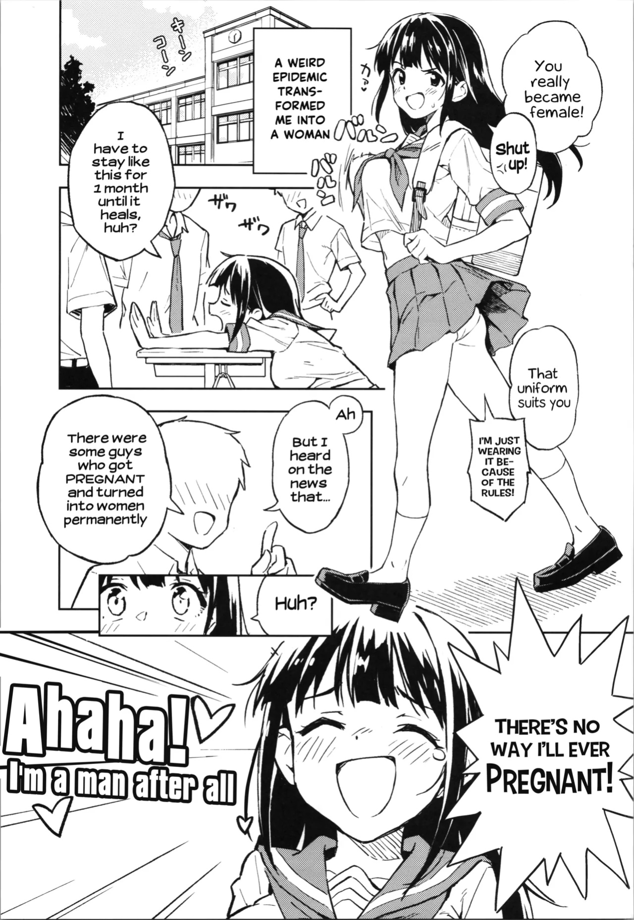 [Mirakoku (Yasumi Mirakichi)] 1-kagetsu Ninshin Shinakereba Otoko ni Modoreru Hanashi (1) | As Long As I Don't Get Pregnant for 1 Month, I'll Turn Back Into a Man (1) [Hikari no Kaze]