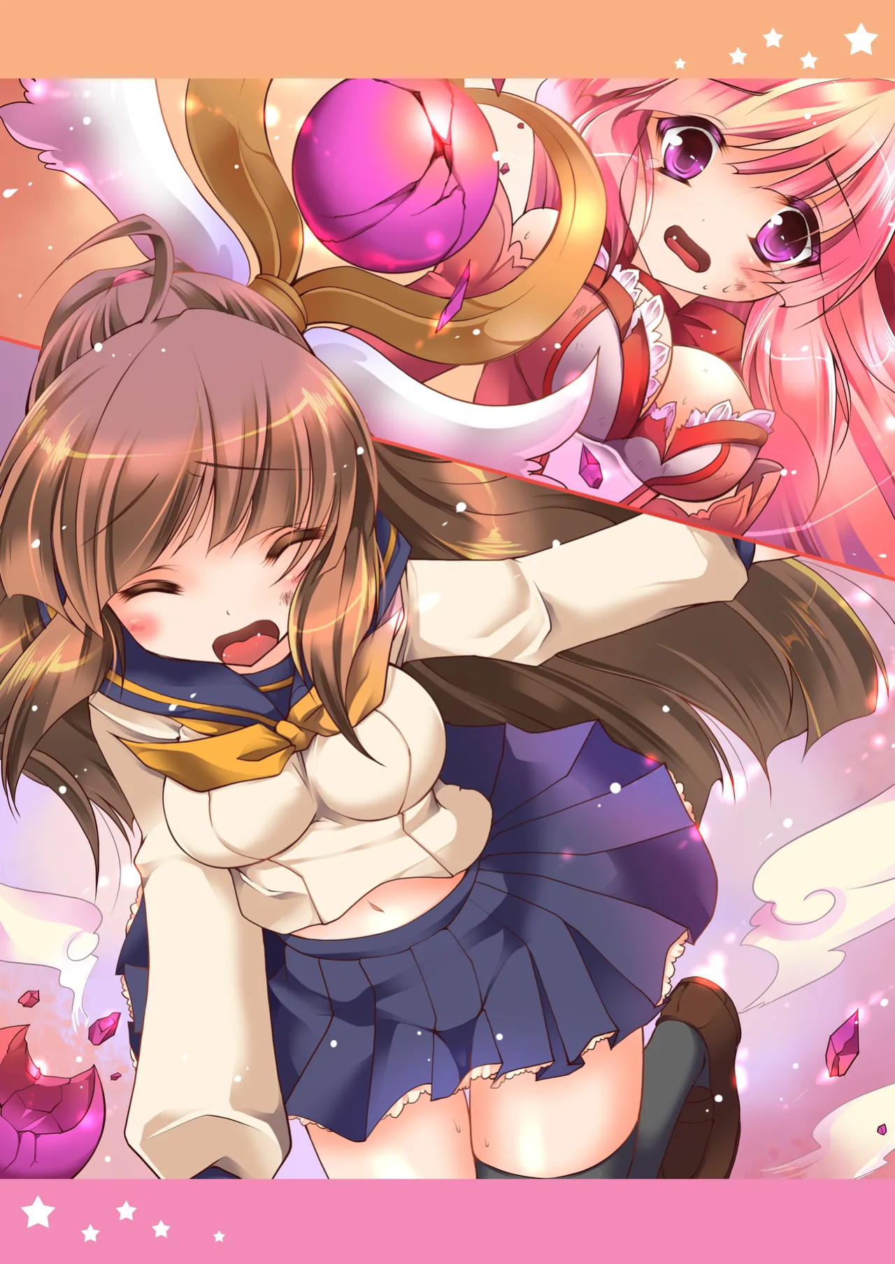 [TSF no F (F, Yotsuba Chika)] TS Mahou Shoujo Hiromi