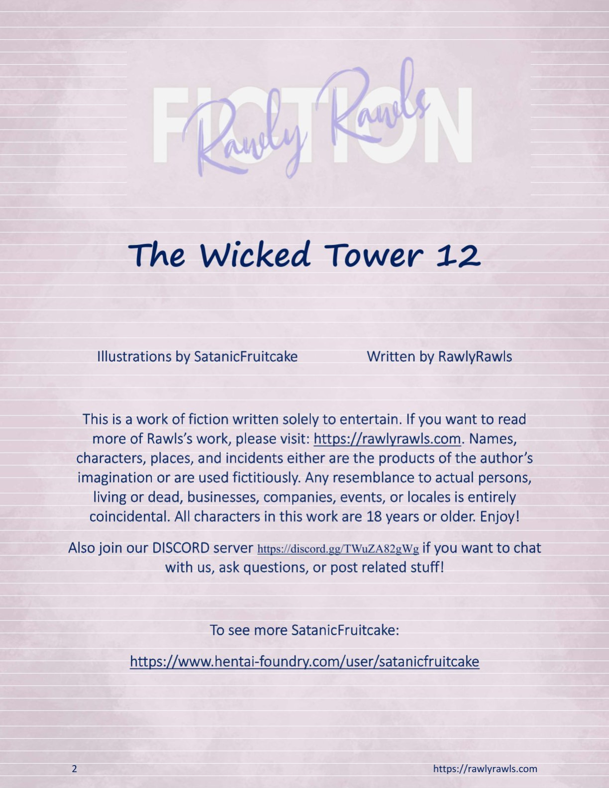 [SatanicFruitCake] The Wicked Tower 12