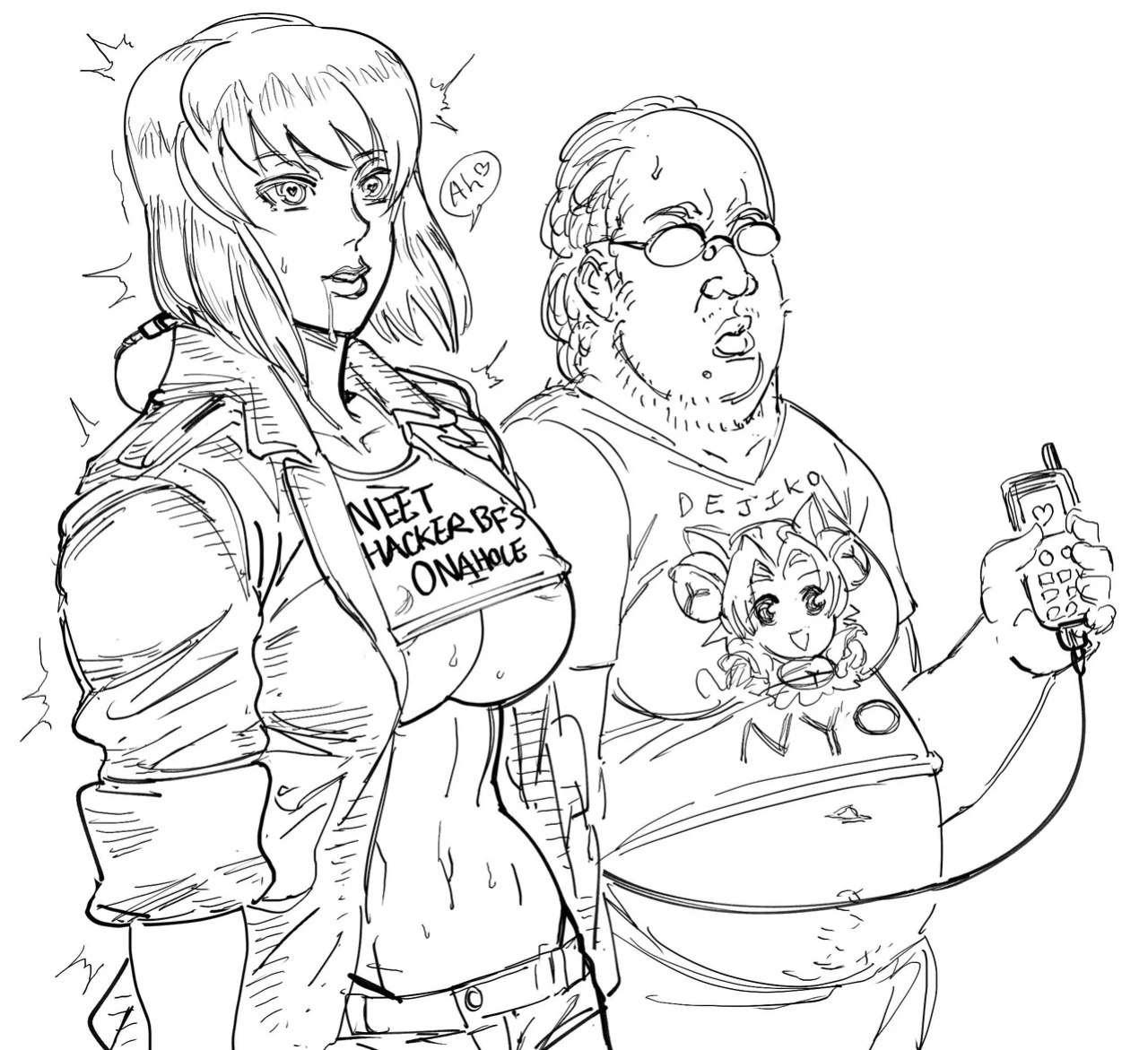 [BB (Baalbuddy)] Motoko Hacked + Misc Ghost in the Shell pictures.
