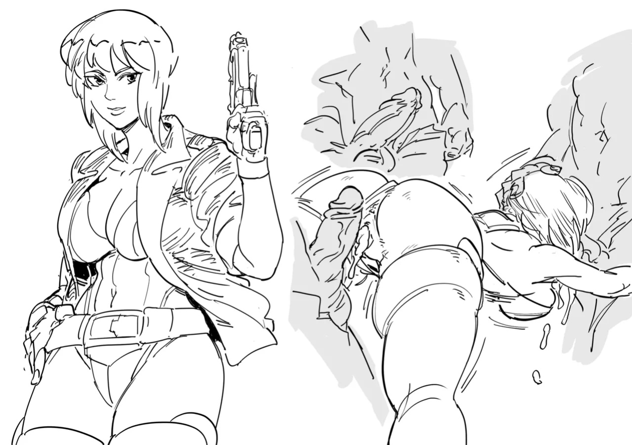 [BB (Baalbuddy)] Motoko Hacked + Misc Ghost in the Shell pictures.