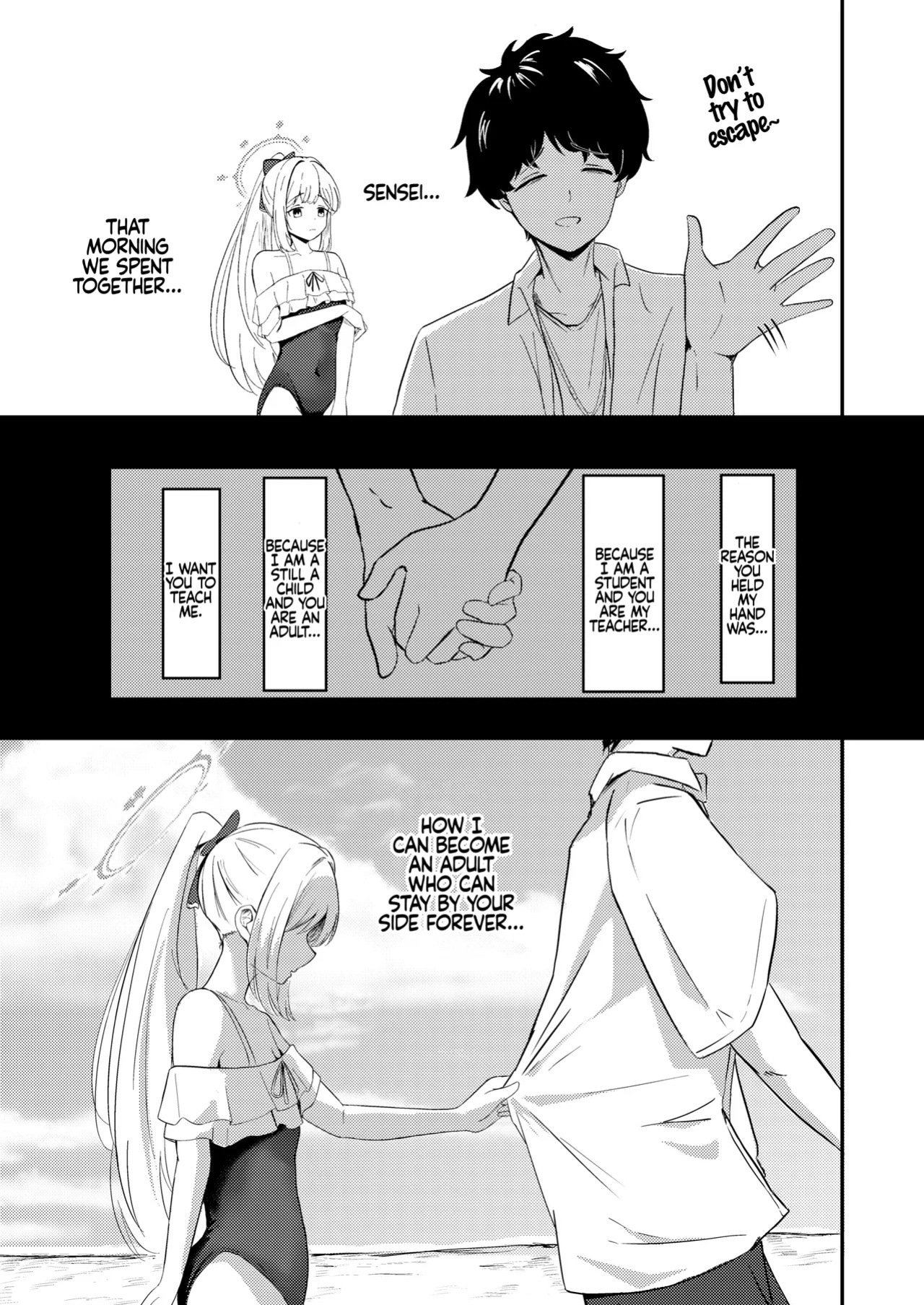 [For Us (Yonjiri)] Usagi no Senobi || A Rabbit's Growth (Blue Archive)