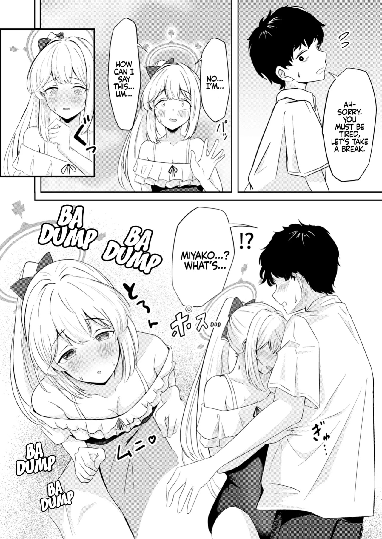 [For Us (Yonjiri)] Usagi no Senobi || A Rabbit's Growth (Blue Archive)