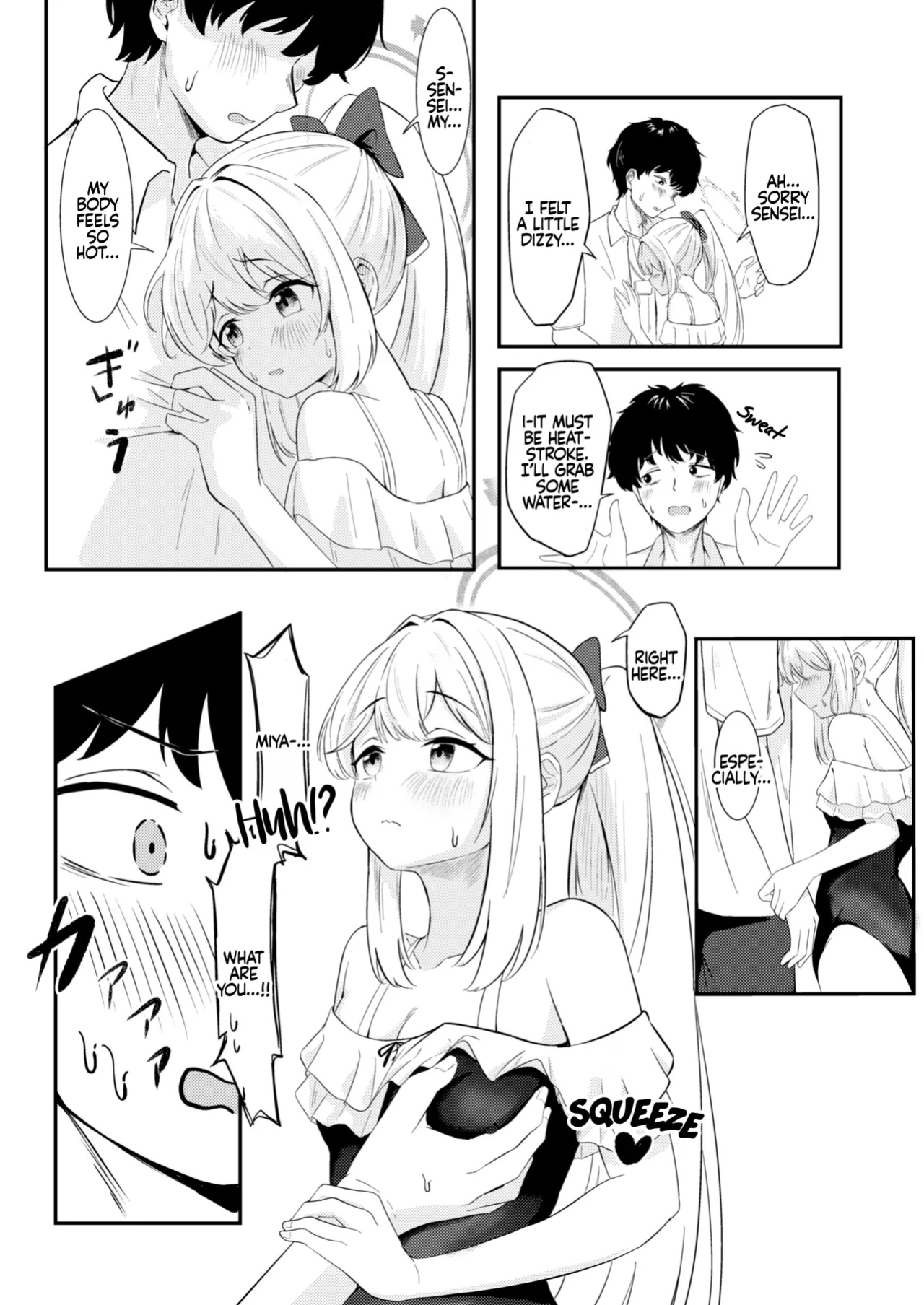 [For Us (Yonjiri)] Usagi no Senobi || A Rabbit's Growth (Blue Archive)