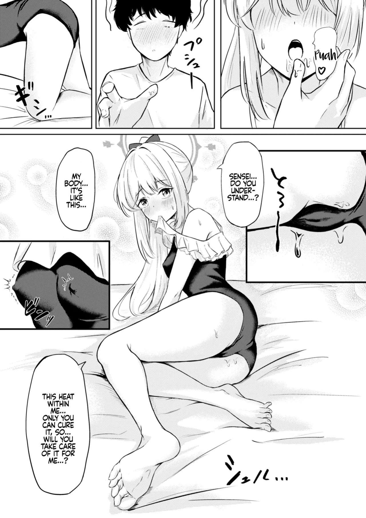 [For Us (Yonjiri)] Usagi no Senobi || A Rabbit's Growth (Blue Archive)