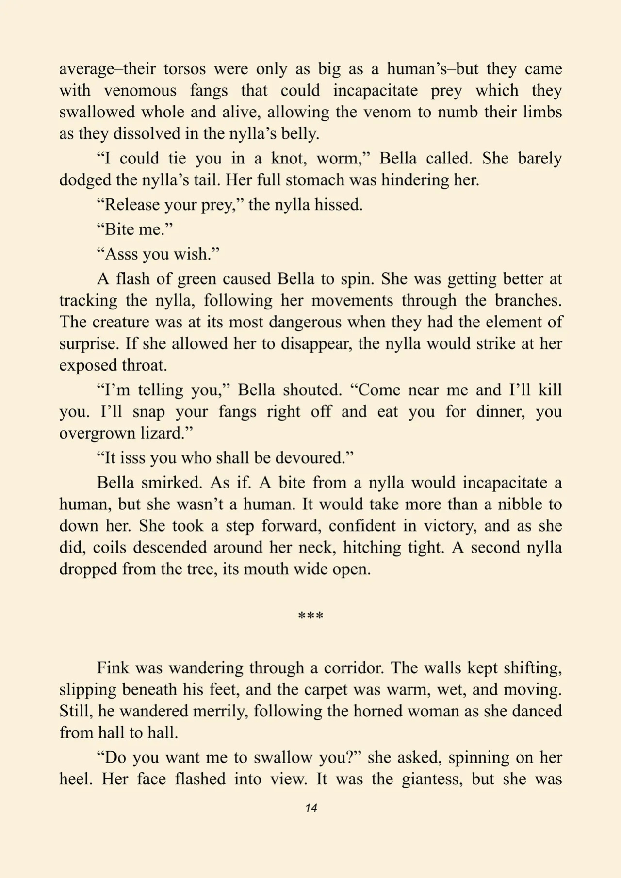 Fink's guide to predators 1