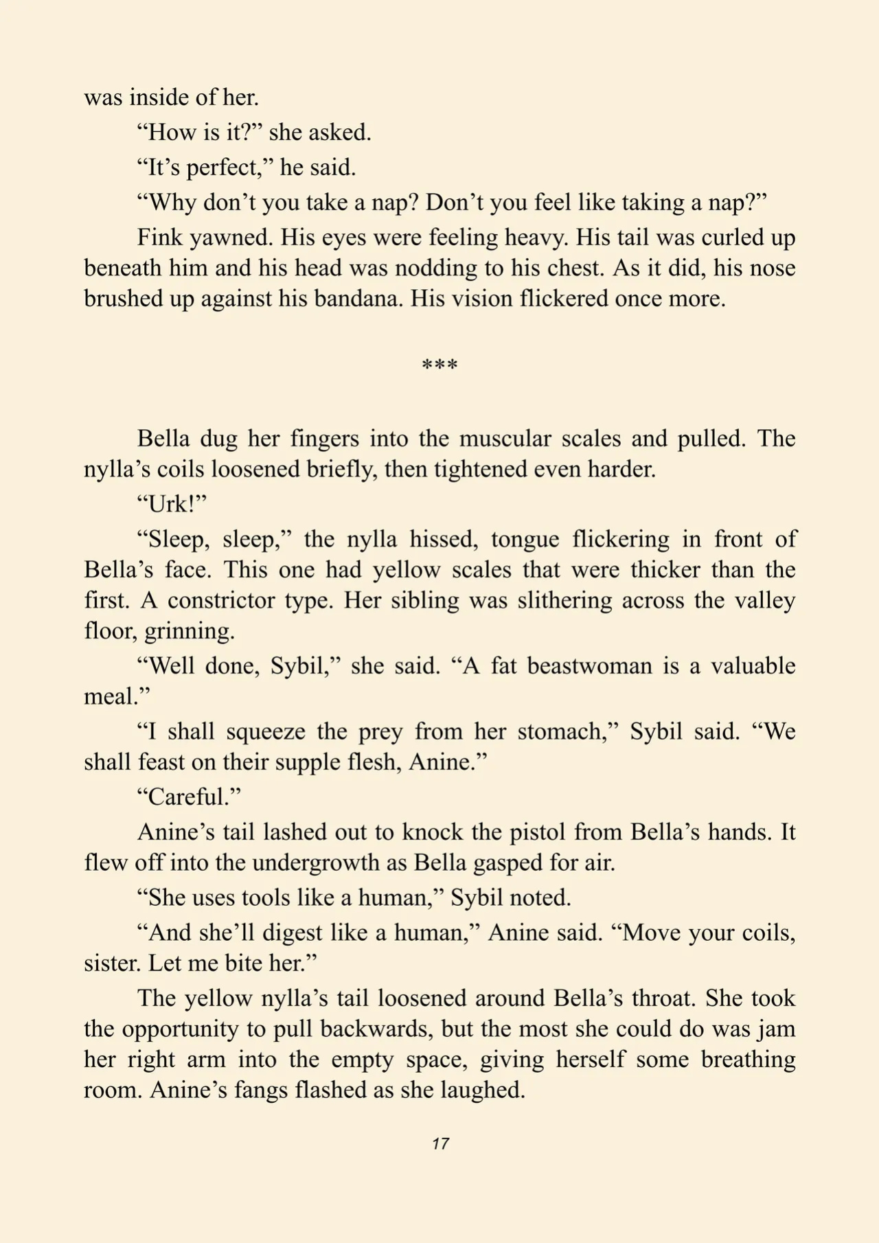 Fink's guide to predators 1