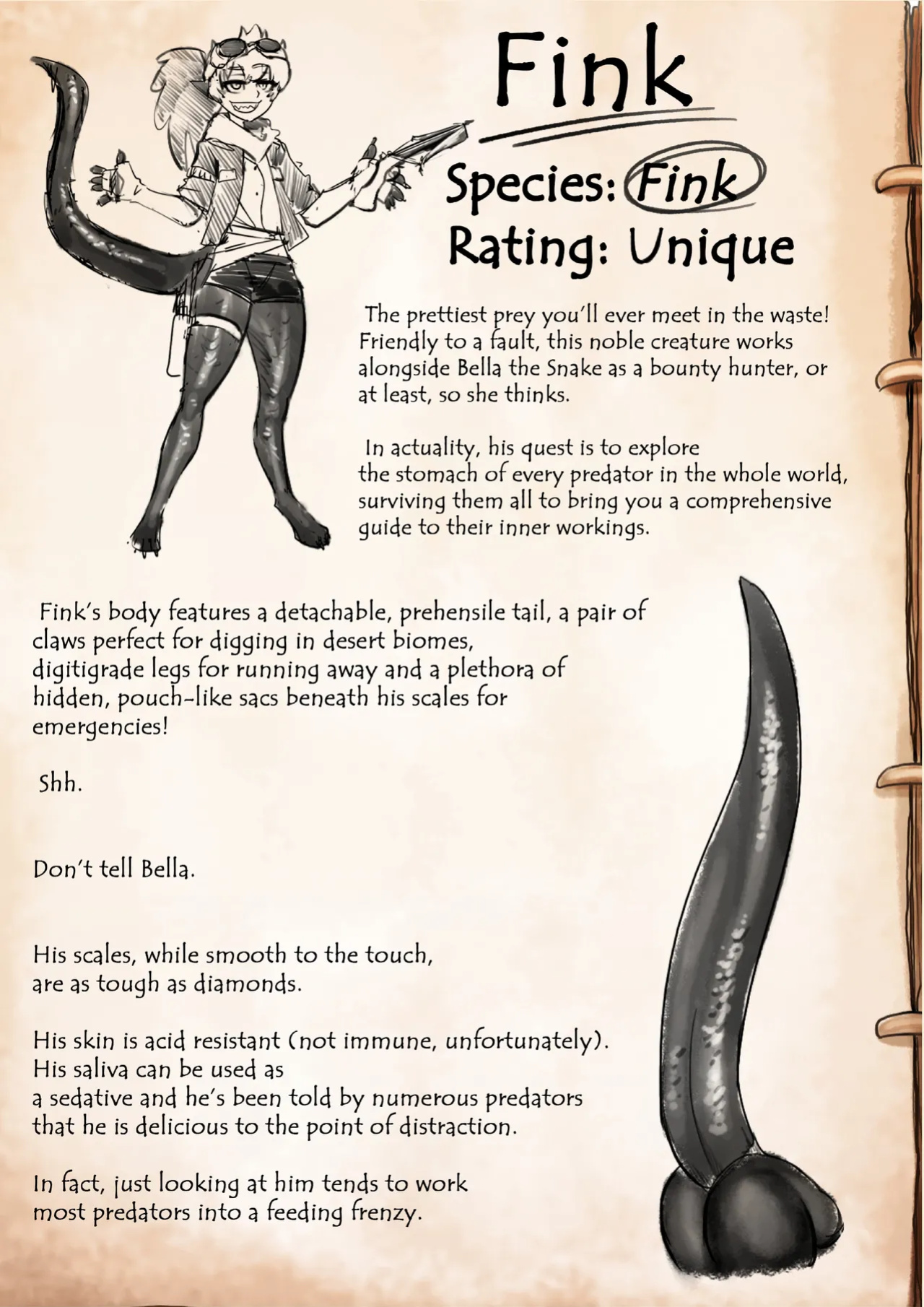 Fink's guide to predators 1