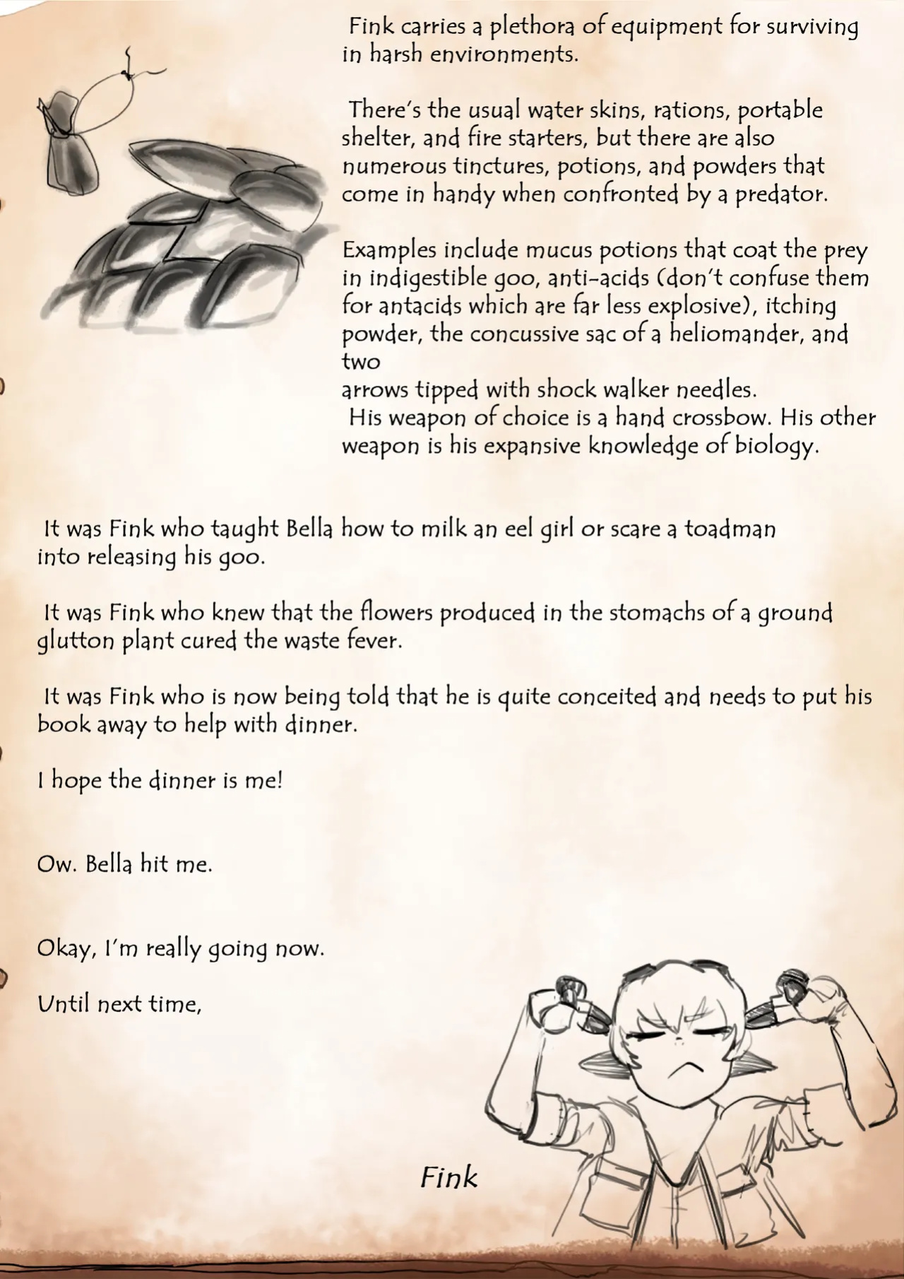 Fink's guide to predators 1