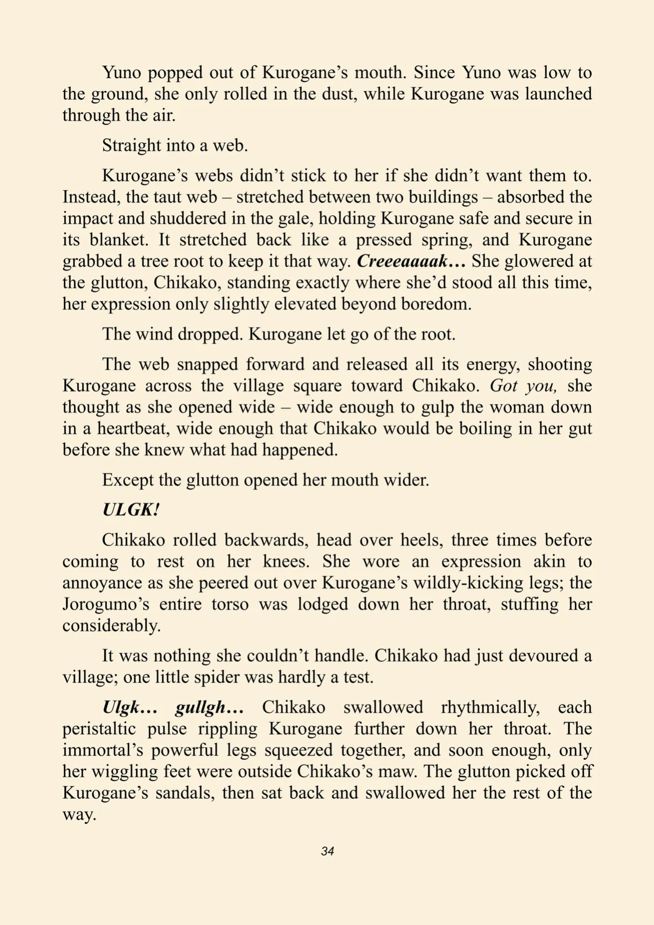 Food for the immortals 1