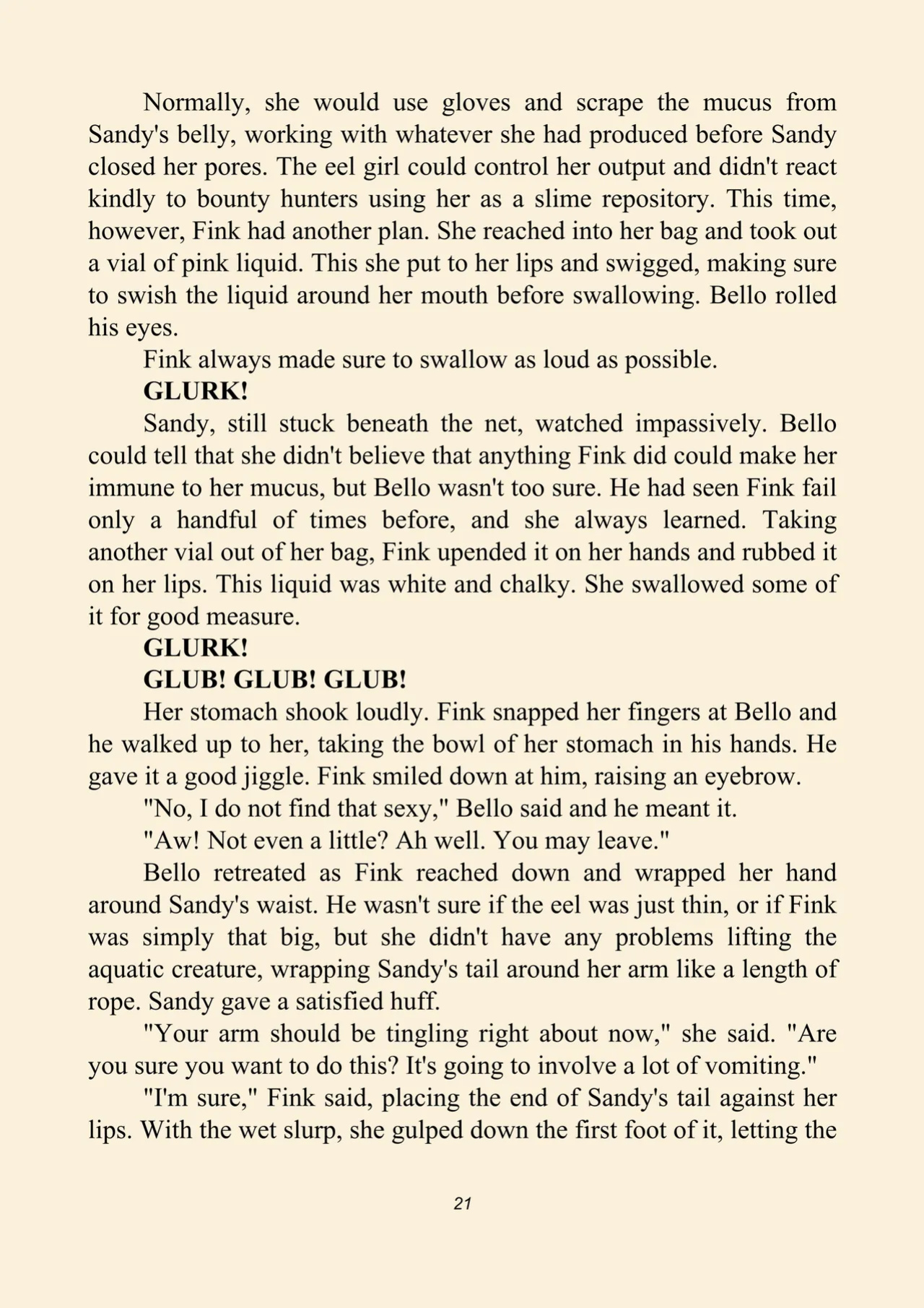 Fink's guide to prey