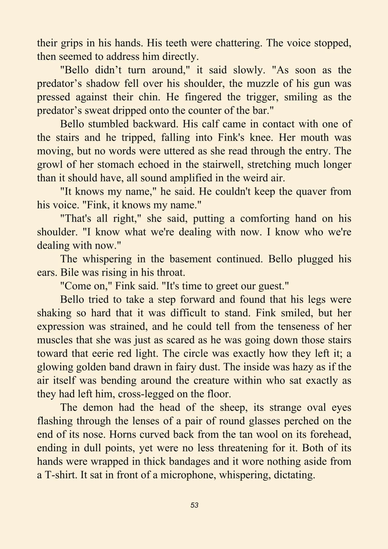 Fink's guide to prey