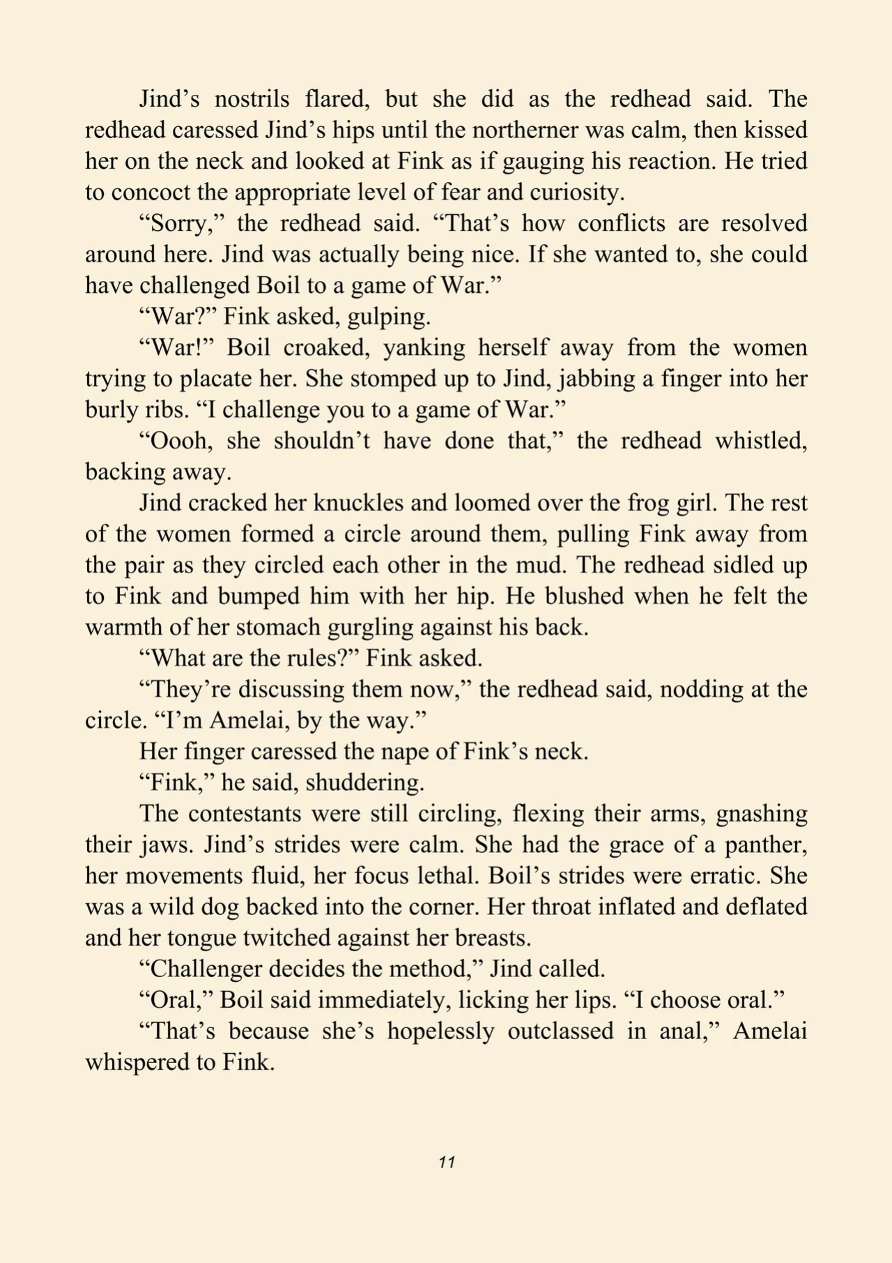 Fink's guide to predators 4