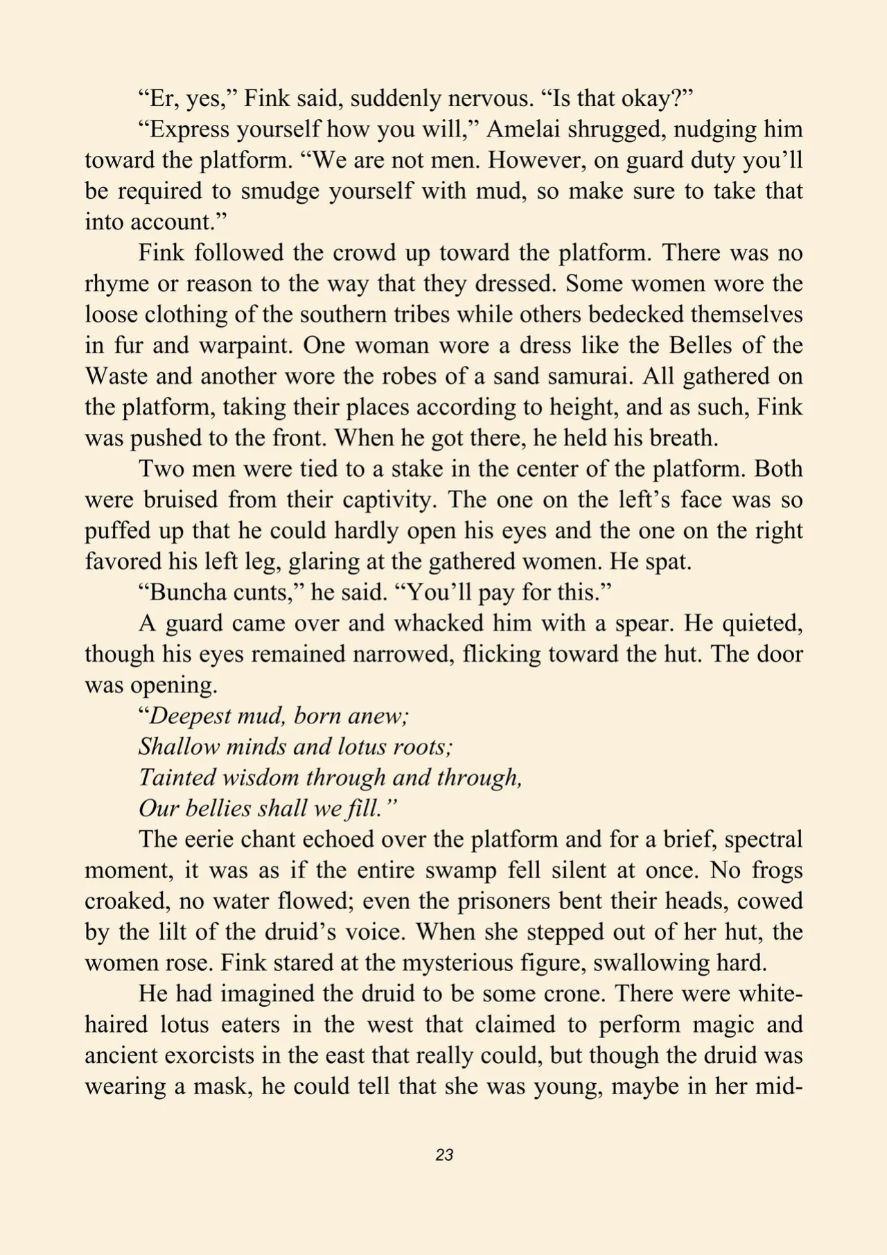 Fink's guide to predators 4