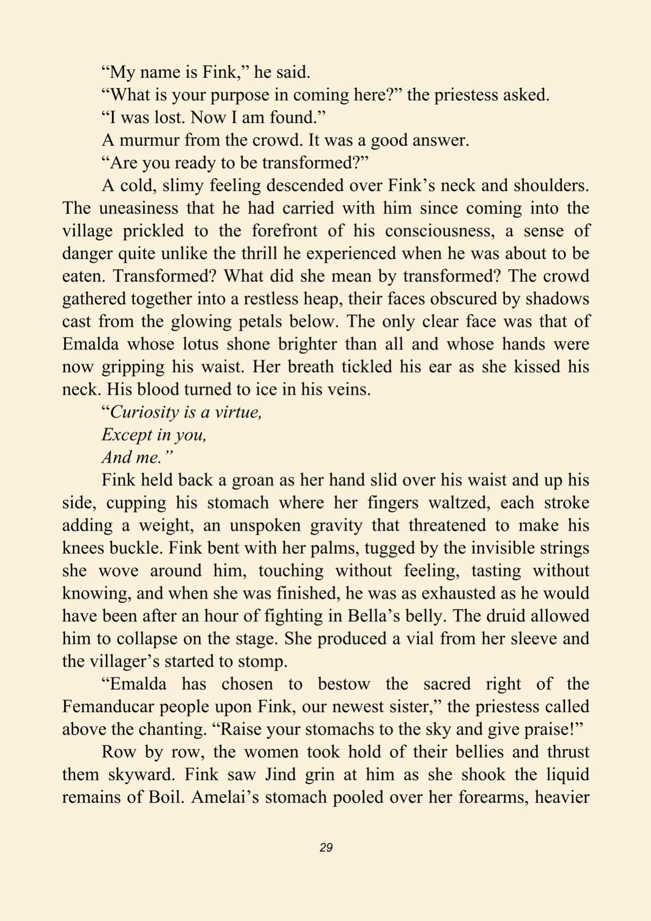 Fink's guide to predators 4