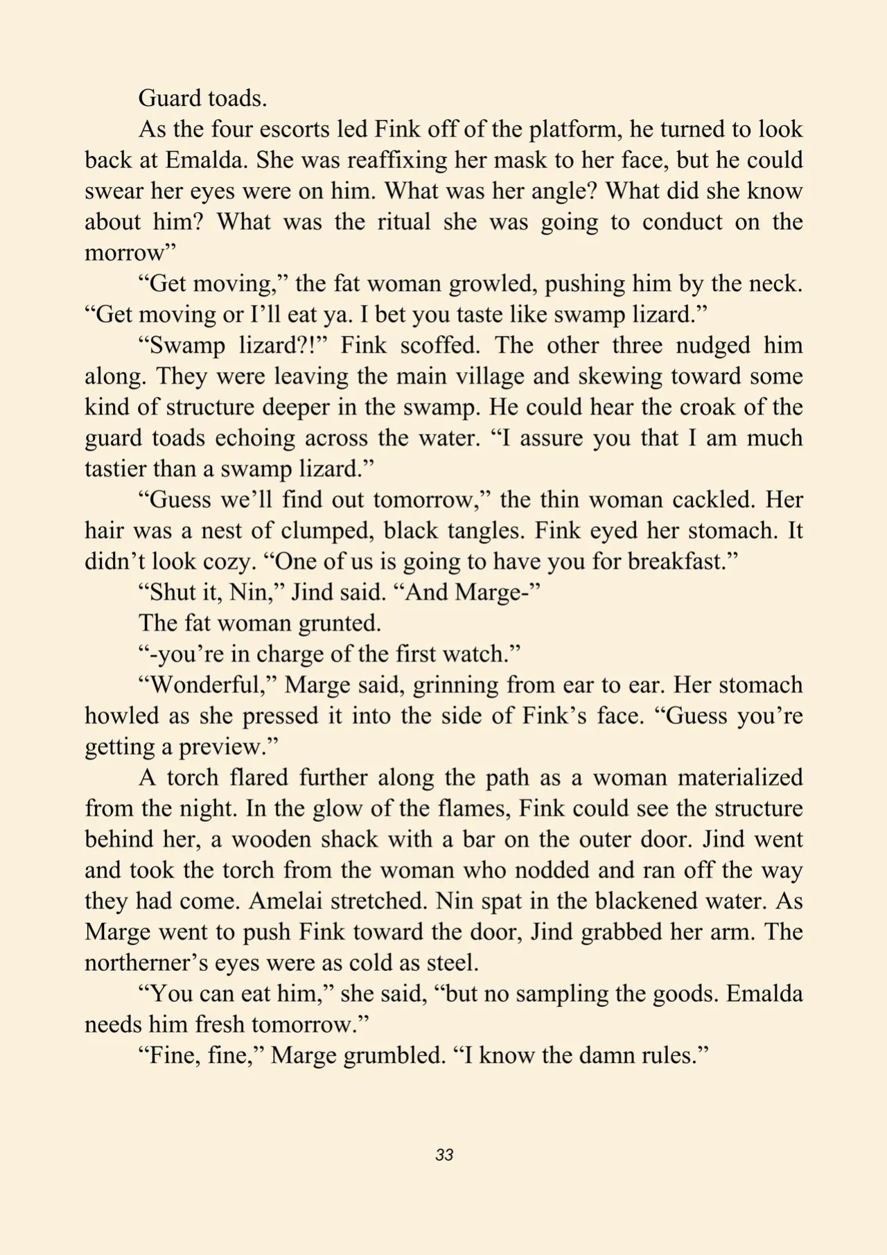 Fink's guide to predators 4