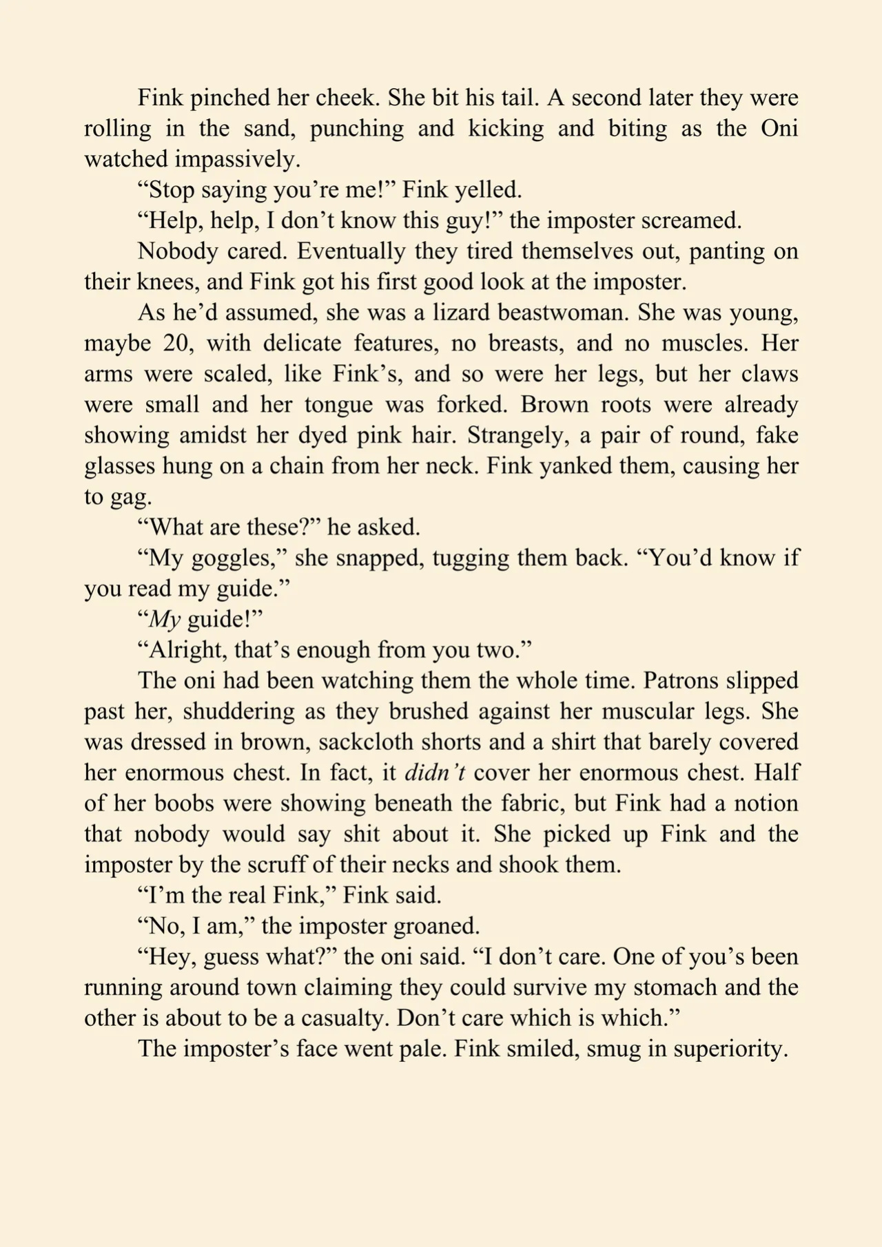 Fink's guide to predators 5