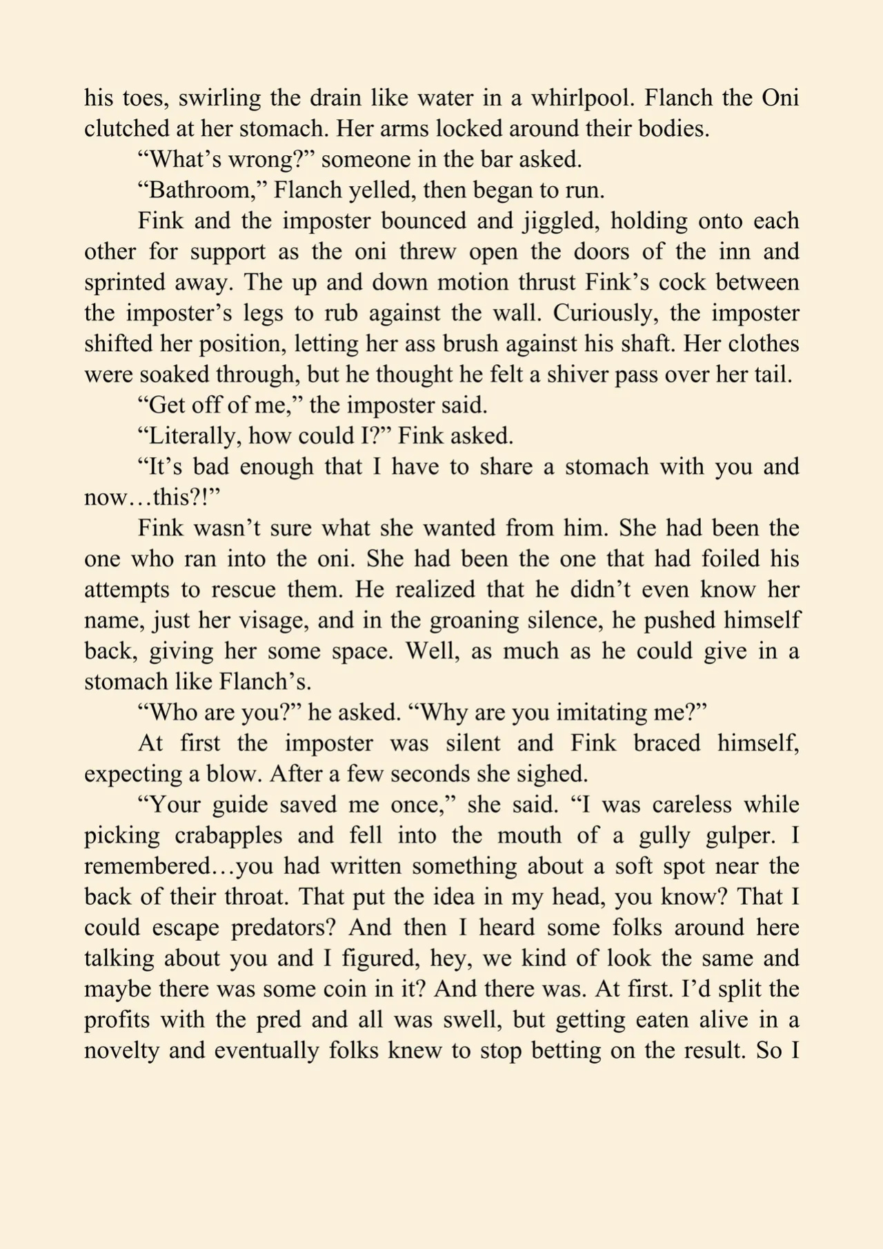 Fink's guide to predators 5