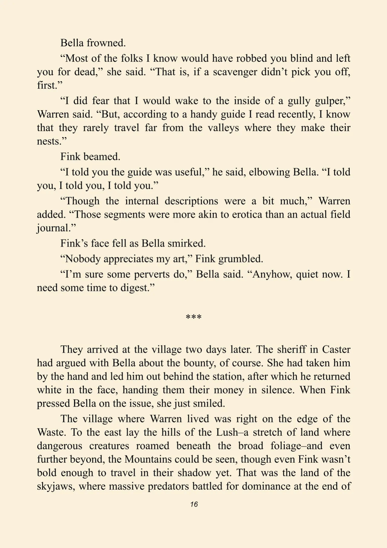 Fink's guide to predators 2