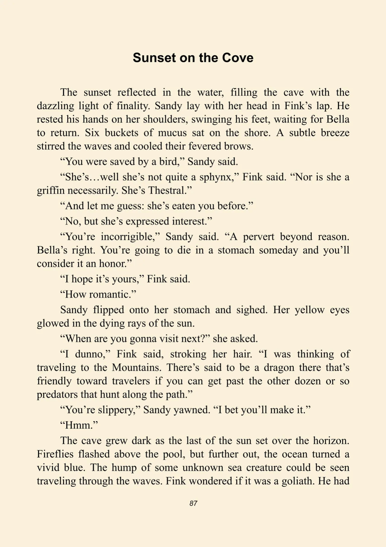 Fink's guide to predators 2