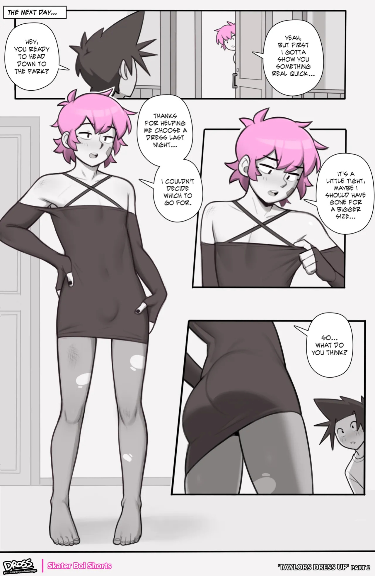 [Dross] See Ya Later Boi 2 + Skater Boi shorts
