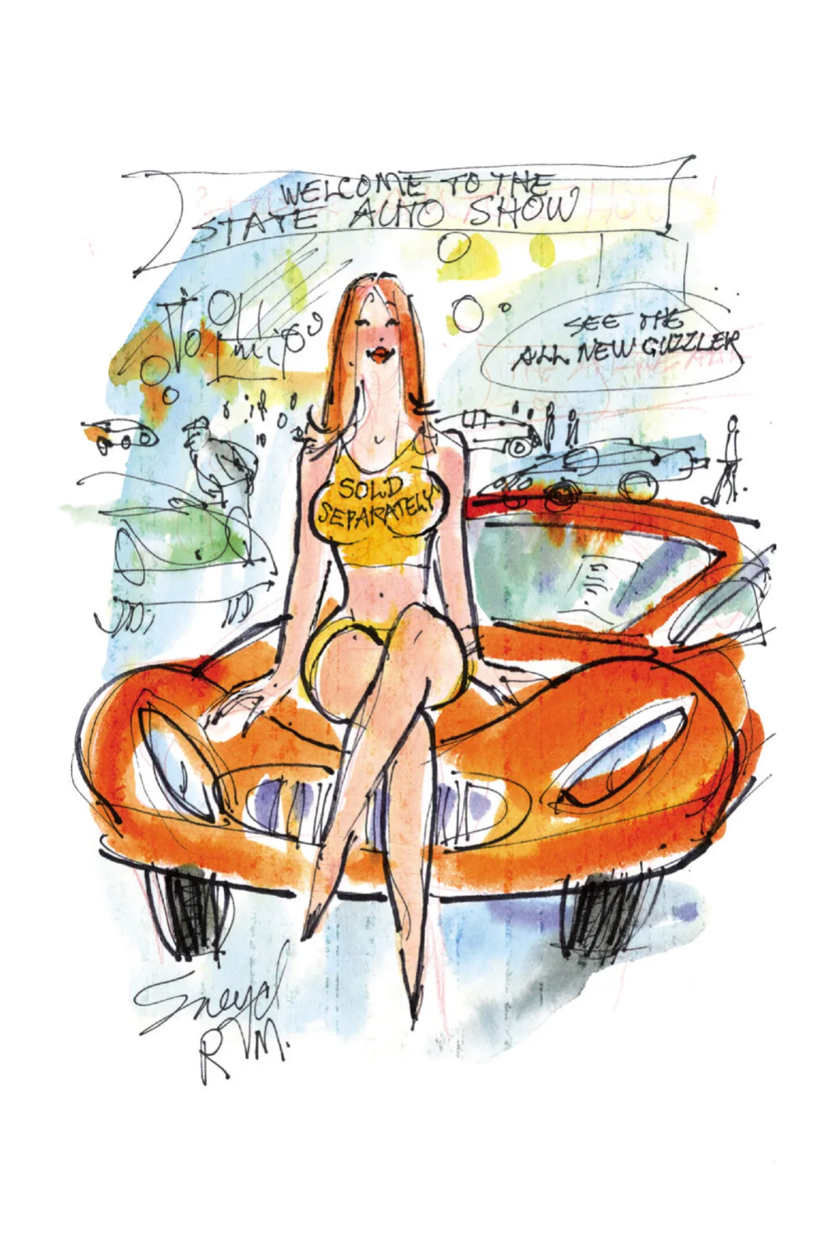 Secret Sneyd: The Unpublished Cartoons of Doug Sneyd