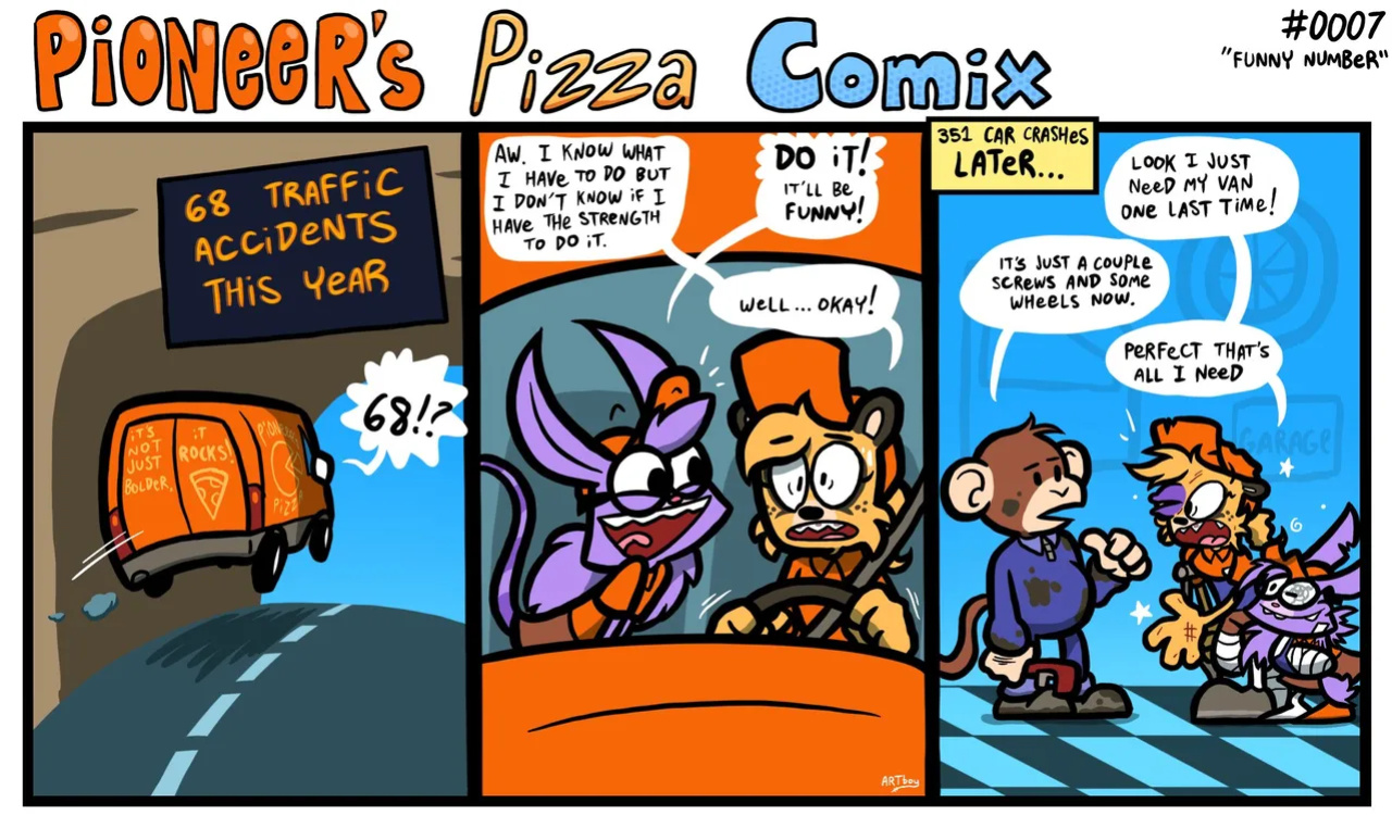 [Anotherartboy] Pioneer's Pizza Comix