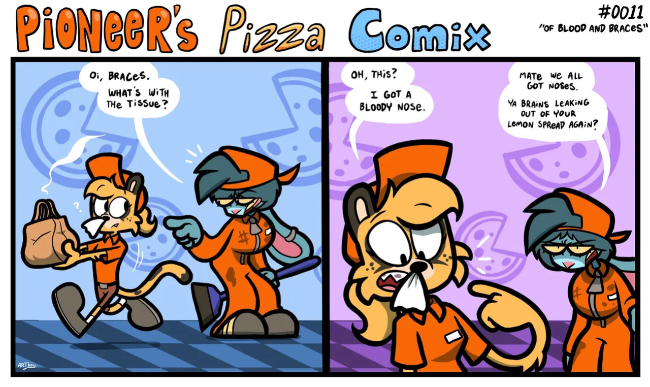 [Anotherartboy] Pioneer's Pizza Comix