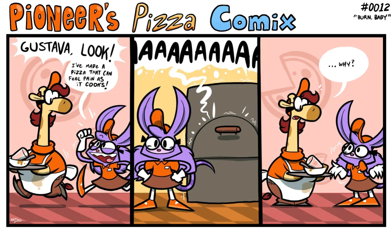 [Anotherartboy] Pioneer's Pizza Comix
