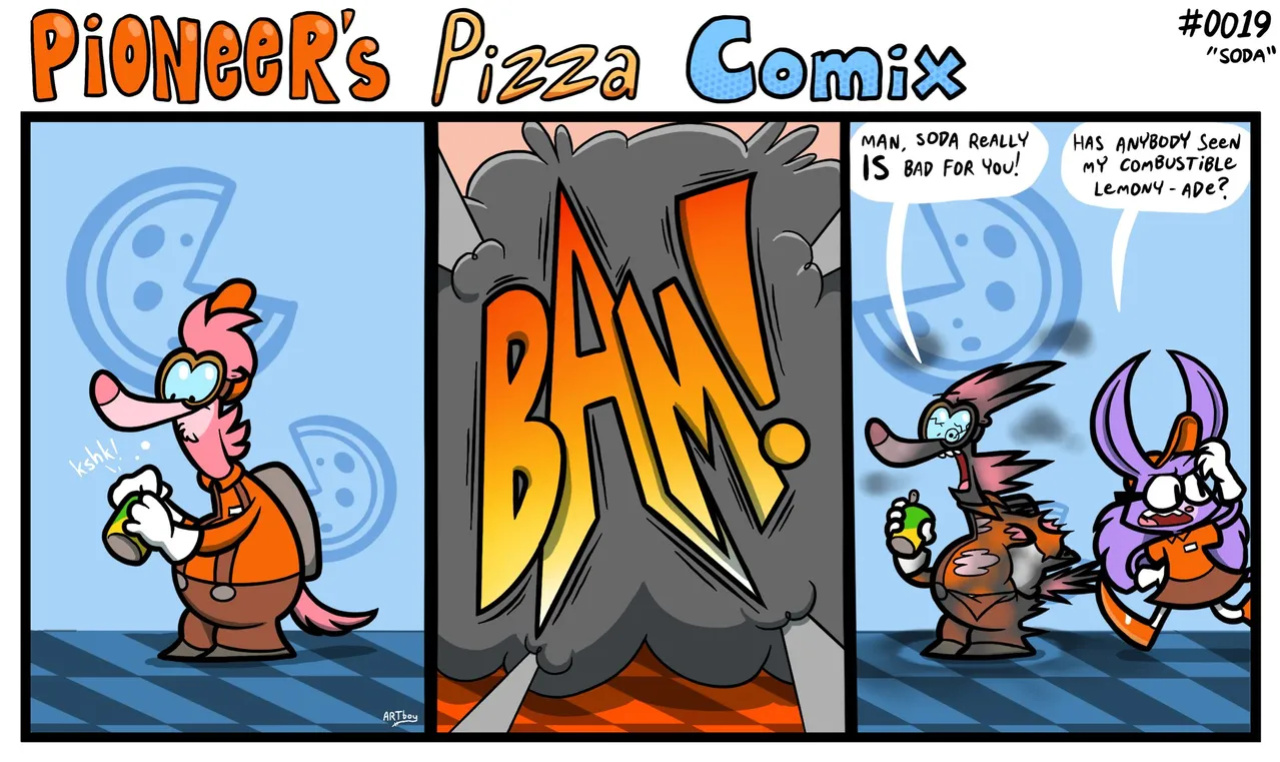 [Anotherartboy] Pioneer's Pizza Comix