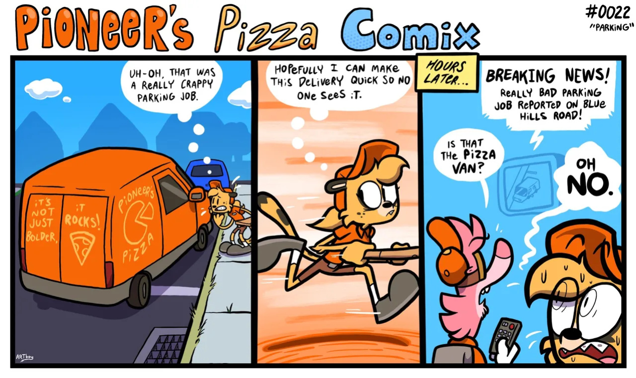 [Anotherartboy] Pioneer's Pizza Comix
