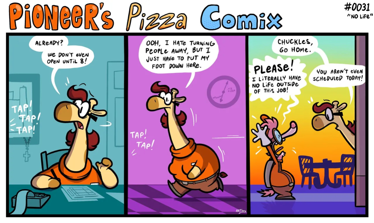 [Anotherartboy] Pioneer's Pizza Comix