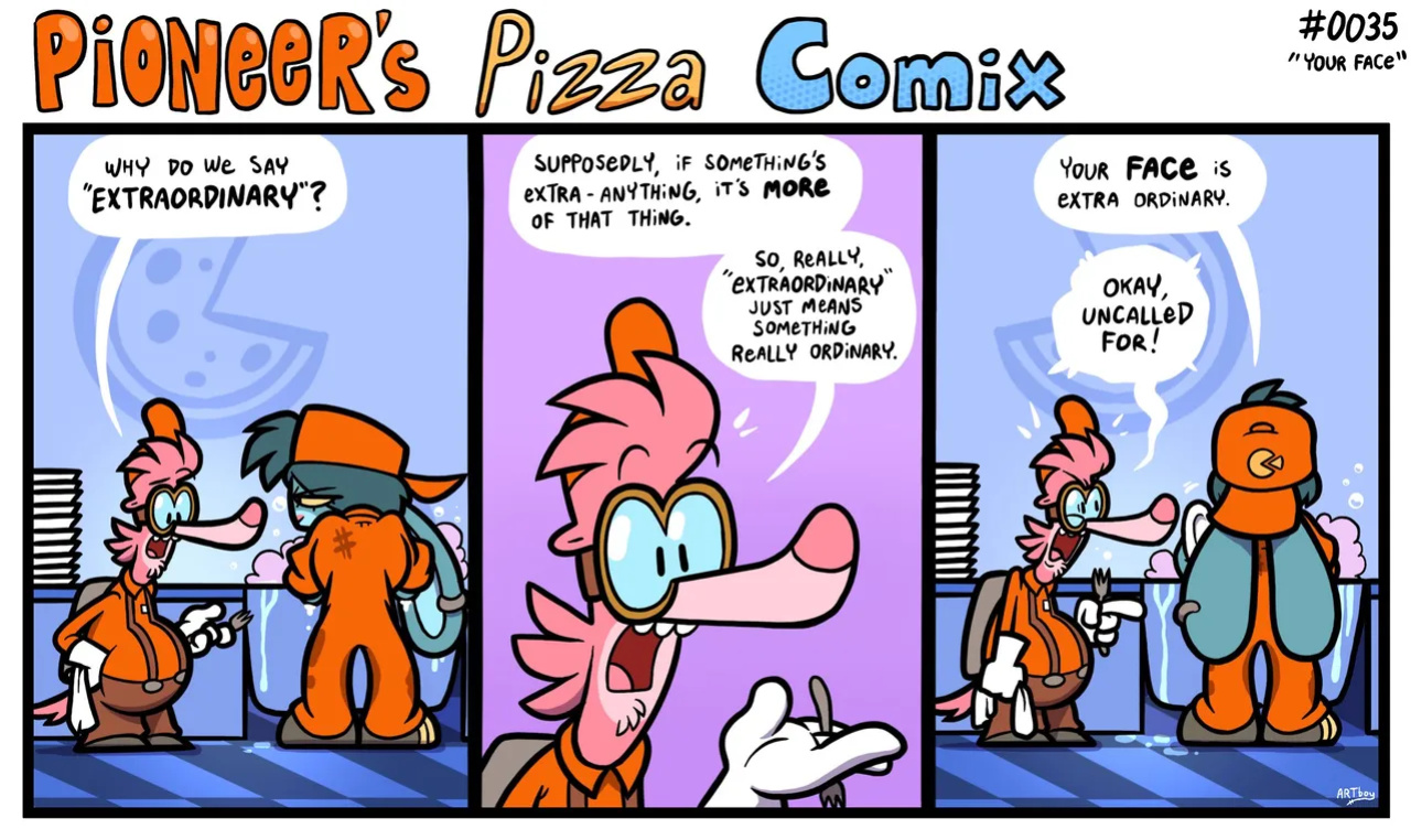 [Anotherartboy] Pioneer's Pizza Comix